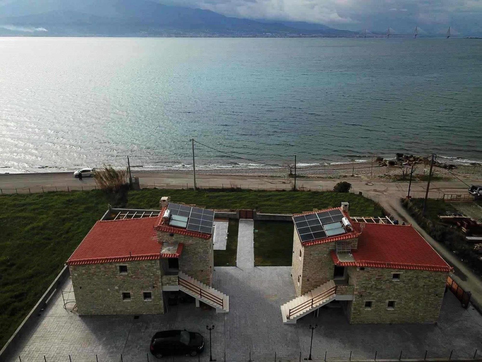 Santa Domenica Nafpaktos - Rooms And Apartments By The Sea Ngoại thất bức ảnh