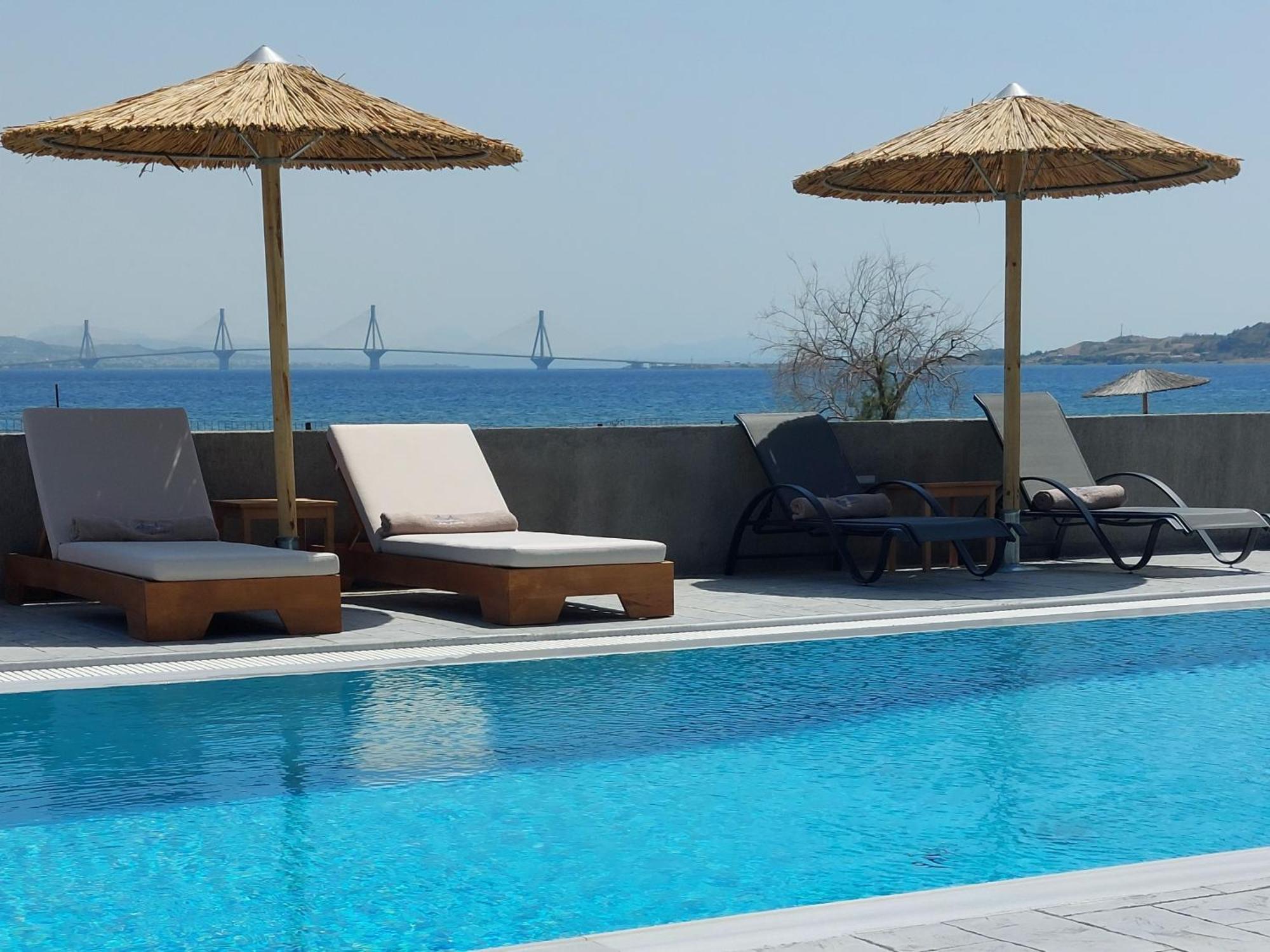 Santa Domenica Nafpaktos - Rooms And Apartments By The Sea Ngoại thất bức ảnh