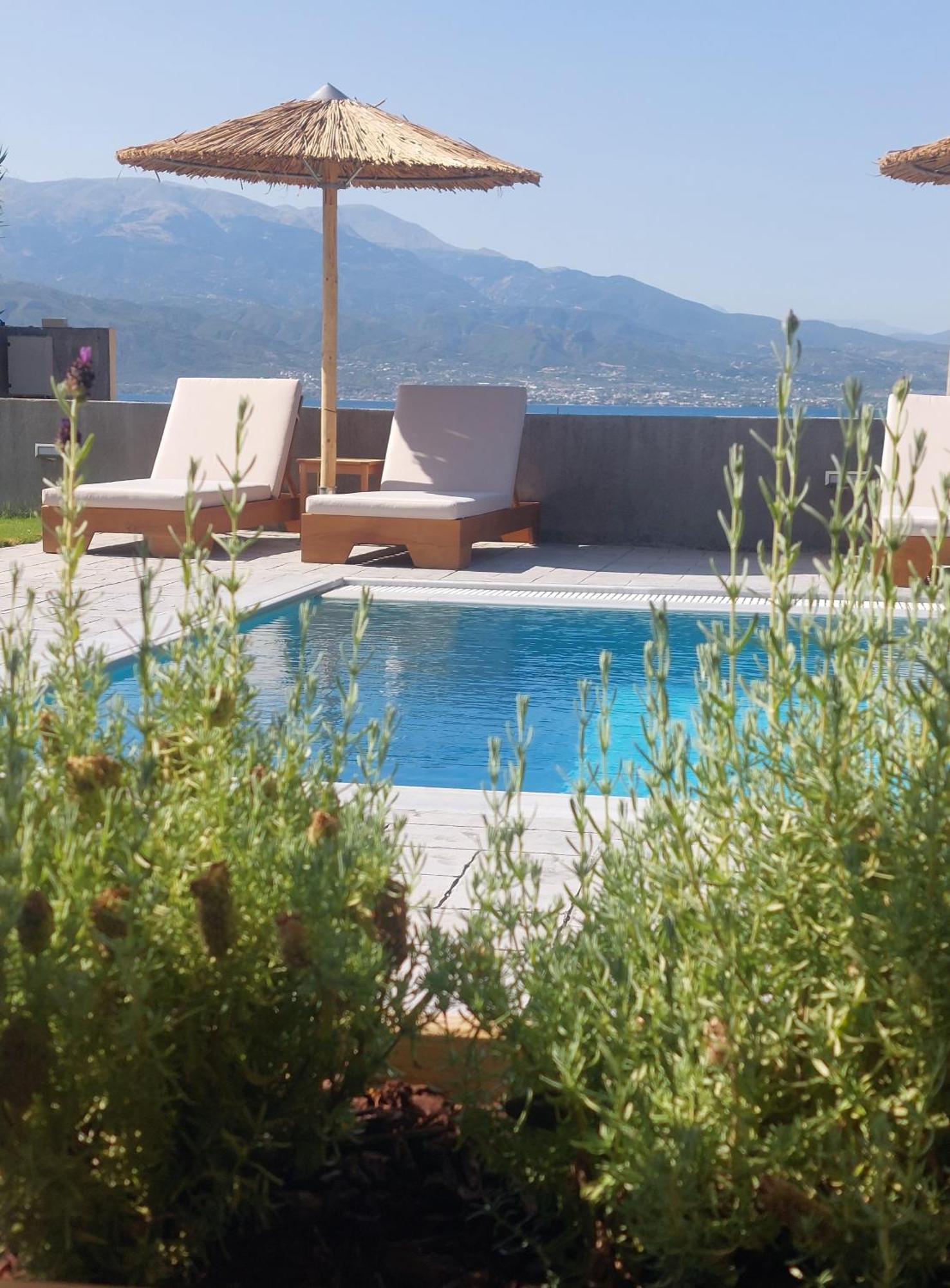 Santa Domenica Nafpaktos - Rooms And Apartments By The Sea Ngoại thất bức ảnh