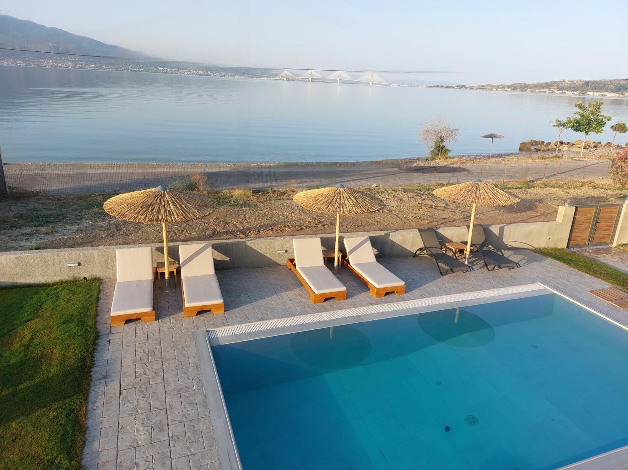 Santa Domenica Nafpaktos - Rooms And Apartments By The Sea Ngoại thất bức ảnh